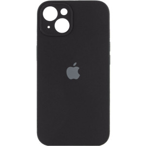 Чохол для смартфона Silicone Full Case AA Camera Protect for Apple iPhone 13 14,Черное Код: 446433-14