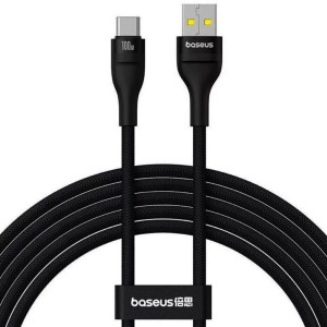 Кабель Baseus Flash 2 Charging Cable USB to USB-C 100W 2m Cluster Черное Код: 456983-14