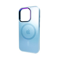 Чохол для смартфона AG Glass Sapphire MagSafe Logo for Apple iPhone 14 Pro Sierra Blue Код: 428663-14