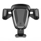 Тримач для мобiльного Baseus Gravity Car Mount Black Код: 404913-14