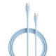 Кабель Vention USB 2.0 C Male to C Male 5A Cable 1M Light Blue Silicone Type (TAWSF) Код: 427033-14