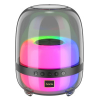 Портативна колонка HOCO BS58 Crystal colorful luminous BT speaker Magic Black Night Код: 407253-14
