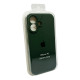 Чохол для смартфона Silicone Full Case AA Camera Protect for Apple iPhone 16 46,Pine Green Код: 456993-14