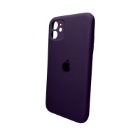 Чохол для смартфона Silicone Full Case AA Camera Protect for Apple iPhone 11 Pro Max кругл 59,Berry Purple Код: 431393-14