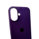 Чохол для смартфона Silicone Full Case AA Open Cam for Apple iPhone 16 59,Berry Purple Код: 439563-14