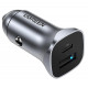 Автомобільний зарядний пристрій UGREEN CD130 Dual USB Car Charger (Space Gray) (UGR-30780) Код: 405563-14