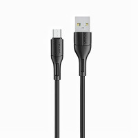 Кабель Usams US-SJ502 U68 Micro Charging & Data Cable 1m Black Код: 427113-14