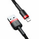 Кабель Baseus Cafule Cable USB For Lightning 1.5A 2m Red+Black Код: 452124-14