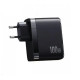 Мережевий зарядний пристрій USAMS-UC Fast Charger Kit -UC Series (T44 100W 4 Ports GaN Fast Charger (EU)+ SJ524 U71 C To C 100W PD Cable 1.2m)