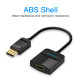 Адаптер Vention DP to HDMI Converter 0.15M Black