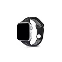 Ремінець для годинника Apple Watch Small Waist two colors 42/44/45/49mm Black-Grey Код: 418464-14