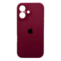 Чохол для смартфона Silicone Full Case AA Camera Protect for Apple iPhone 16 47,Plum Код: 456964-14