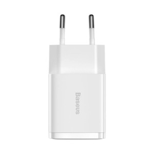 Мережевий зарядний пристрій Baseus Compact Charger 2U 10.5W EU White Код: 405124-14