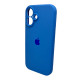 Чохол для смартфона Silicone Full Case AA Camera Protect for Apple iPhone 16 3,Royal Blue Код: 459234-14