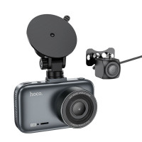 Відеореєстратор HOCO DV6 Driving recorder with 3-inch display(with rear camera) Код: 446664-14