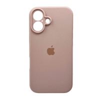 Чохол для смартфона Silicone Full Case AA Camera Protect for Apple iPhone 16 15,Pink Sand Код: 459244-14