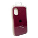 Чохол для смартфона Silicone Full Case AA Open Cam for Apple iPhone 16 47,Plum Код: 453044-14