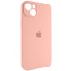 Чохол для смартфона Silicone Full Case AA Camera Protect for Apple iPhone 14 37,Grapefruit Код: 430374-14