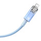 Кабель Baseus Explorer Series Fast Charging Cable with Smart Temperature Control USB to iP 2.4A 1m Blue Код: 457044-14