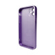 Чохол для смартфона AG Glass Matt Frame Color Logo for Apple iPhone 11 Light Purple Код: 430094-14