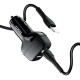 Автомобільний зарядний пристрій HOCO Z36 Leader dual port car charger set(iP) Black Код: 405364-14