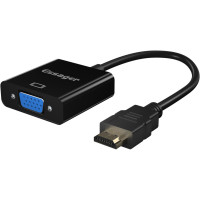 Адаптер ESSAGER Phantom HD Convertor (HDMI to VGA) Черное Код: 459254-14