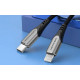 Кабель Vention USB 2.0 C to Lightning Cable 1M Gray Aluminum Alloy Type (TACHF) Код: 427184-14