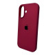 Чохол для смартфона Silicone Full Case AA Open Cam for Apple iPhone 16 47,Plum Код: 453044-14