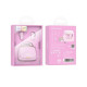 Навушники HOCO DES35 Dawn handbag BT headset Pink