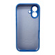 Чохол для смартфона Silicone Full Case AA Camera Protect for Apple iPhone 16 3,Royal Blue Код: 459234-14