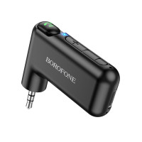 Bluetooth-ресивер BOROFONE BC35 Wideway car AUX BT receiver Bkack Код: 409835-14