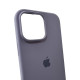 Чохол для смартфона Silicone Full Case AA Open Cam for Apple iPhone 16 Pro Max 28,Lavender Grey Код: 453055-14