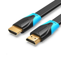 Кабель Vention Flat HDMI v2.0 Cable Плоский 5M Black (VAA-B02-L500) Код: 420545-14