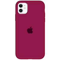 Чохол для смартфона Silicone Full Case AA Open Cam for Apple iPhone 11 Pro кругл 35,Maroon Код: 439695-14