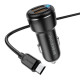 Автомобільний зарядний пристрій BOROFONE BZ17 Core dual port QC3.0 car charger set(Micro) 18W Код: 405115-14