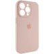 Чохол для смартфона Silicone Full Case AA Camera Protect for Apple iPhone 15 Pro 15,Pink Sand Код: 442995-14