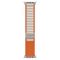 Ремінець для годинника Apple Watch Alpine Loop 42/44/45/49mm 9.Orange-White Код: 456045-14