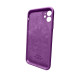 Чохол для смартфона Silicone Full Case AA Camera Protect for Apple iPhone 11 кругл 19,Purple Код: 431425-14