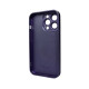 Чохол для смартфона AG Glass Matt Frame Color Logo for Apple iPhone 11 Pro Max Deep Purple Код: 430135-14