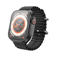 Смарт-годинник HOCO Y12 Ultra smart sports watch(call version) Black Код: 419385-14