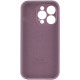 Чохол для смартфона Silicone Full Case AA Camera Protect for Apple iPhone 15 Pro 60,Taro Purple Код: 443005-14