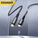 Кабель Essager Sunset C-C 240Вт Data cable 1m grey (EXCTT3-CG0G-P) Код: 459255-14