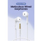 Навушники UGREEN EP101 Wired Earphones with 3.5mm Plug (Белый) Код: 432675-14