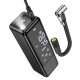 Автомобільний насос HOCO ZP5 May smart air pump Black