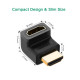 Адаптер UGREEN HDMI 4K Adapter Male to Female Up-angled Код: 458925-14