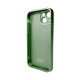 Чохол для смартфона AG Glass Matt Frame Color Logo for Apple iPhone 12 Light Green Код: 430125-14