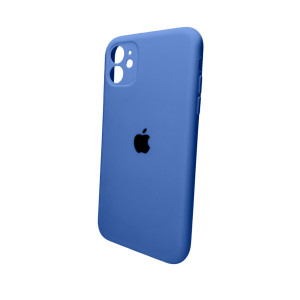 Чохол для смартфона Silicone Full Case AA Camera Protect for Apple iPhone 11 кругл 3,Royal Blue Код: 431345-14