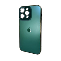 Чохол для смартфона AG Glass Sapphire Frame MagSafe Logo for Apple iPhone 15 Pro Cangling Green Код: 429115-14