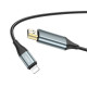 Кабель HOCO UA15 High-definition on-screen cable for iP to HDTV Metal Gray Код: 405535-14