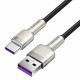 Кабель Baseus Cafule Series Metal Data Cable USB to Type-C 66Вт 1m Черное Код: 462576-14